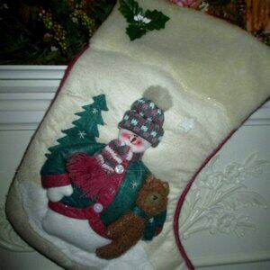 Vintage Christmas Stocking